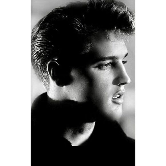 3 Set Elvis Presley king of rock n roll B&W photo picture print wall art - Picture 3 of 3